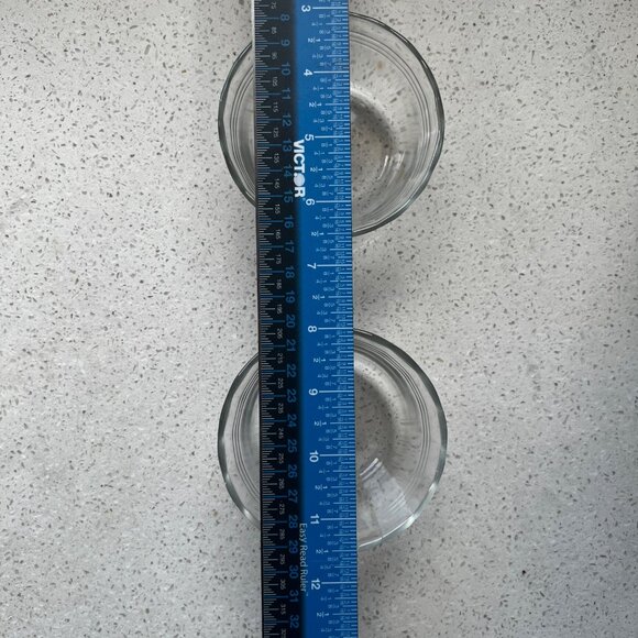 Vintage Pyrex 175ml Glass Custard Cups Set Of 2 By Corning 486 - Picture 2 of 7